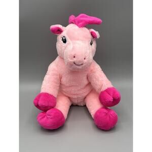 Bear Factory Pink Pony Horse Plush 16 Inch Stuffed Animal